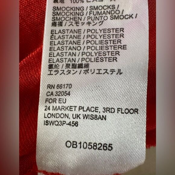 Free People Barclay Off the Shoulder Tiered Floral Print Ruffle Maxi Dress Sz M - Picture 14 of 14